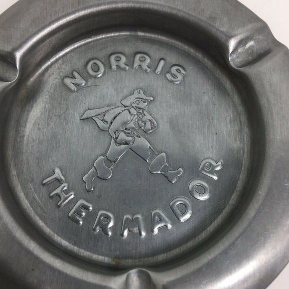 Norris Thermador Ashtray Metal Toilet  Appliance Company Advertising Pirate - Picture 3 of 12